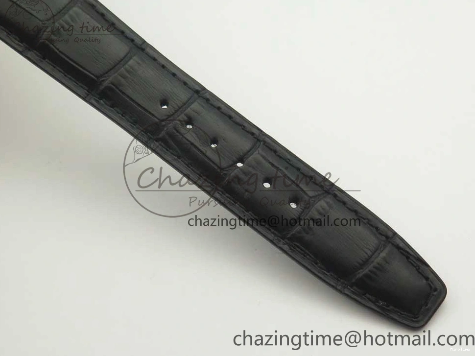 MIROTIME 0406 Thermal Portuguese Real PR Real Annual Calendar IW503501 RG ZF 1:1 Best Edition White Dial on Black Leather Strap A 7150